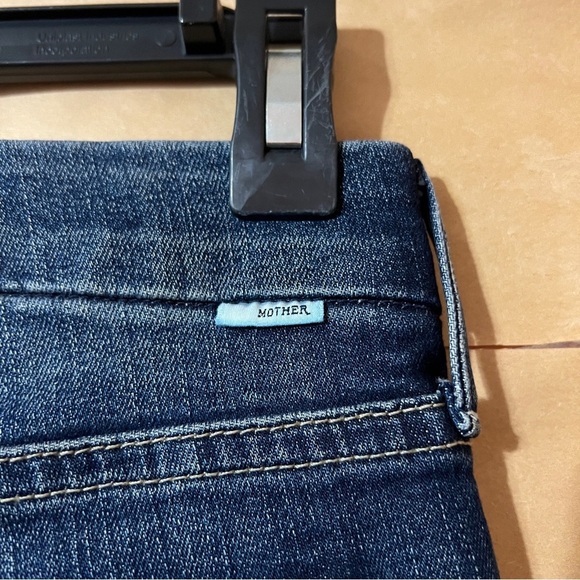 Mother | The Looker Crop On The Edge Jeans Mid Rise Skinny Denim Size 25 - Picture 13 of 15